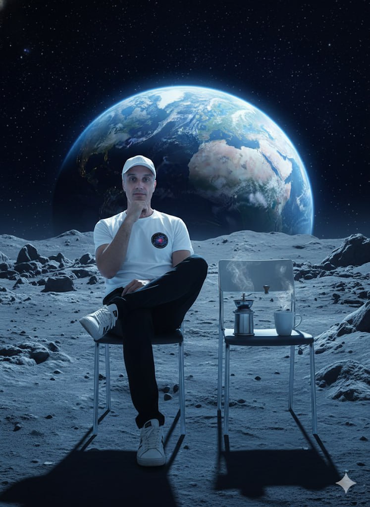 Кофейный перерыв на Луне