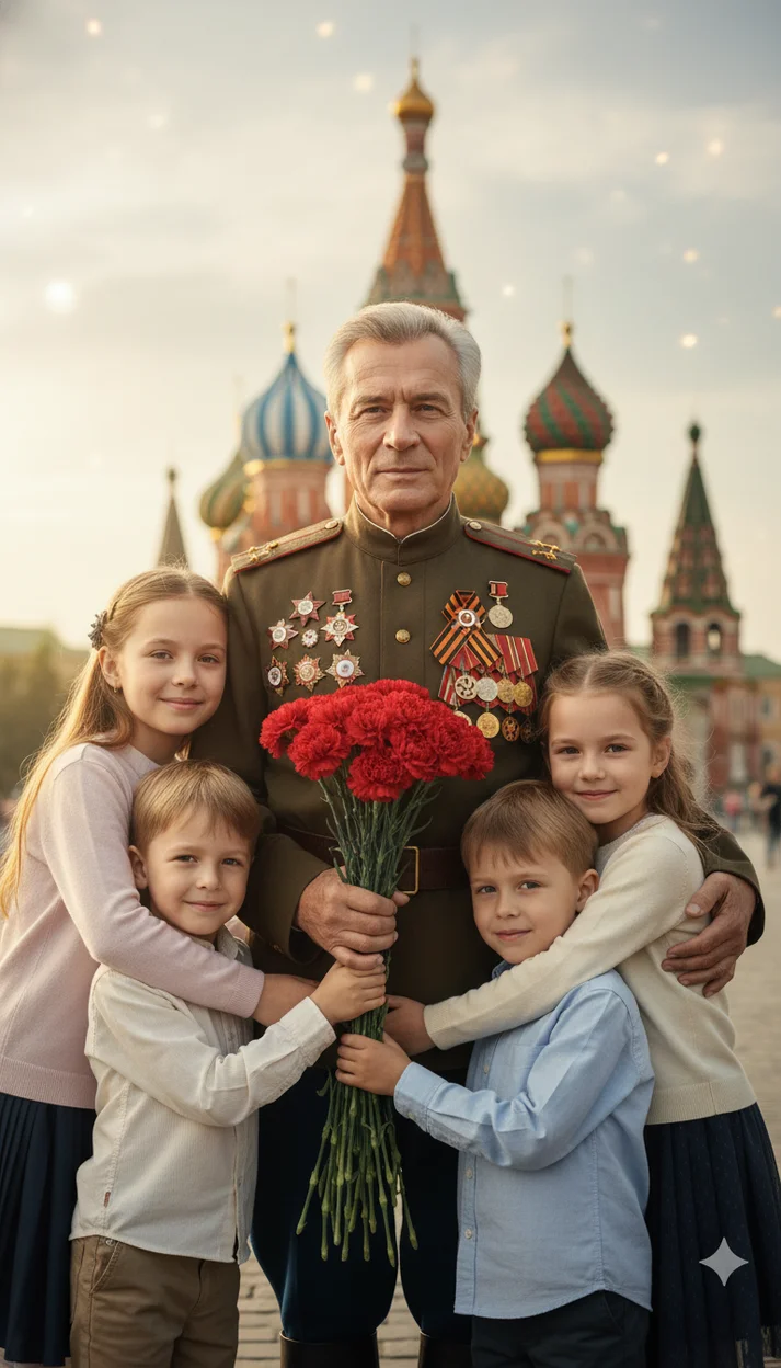 Фото на 9 мая от ИИ  