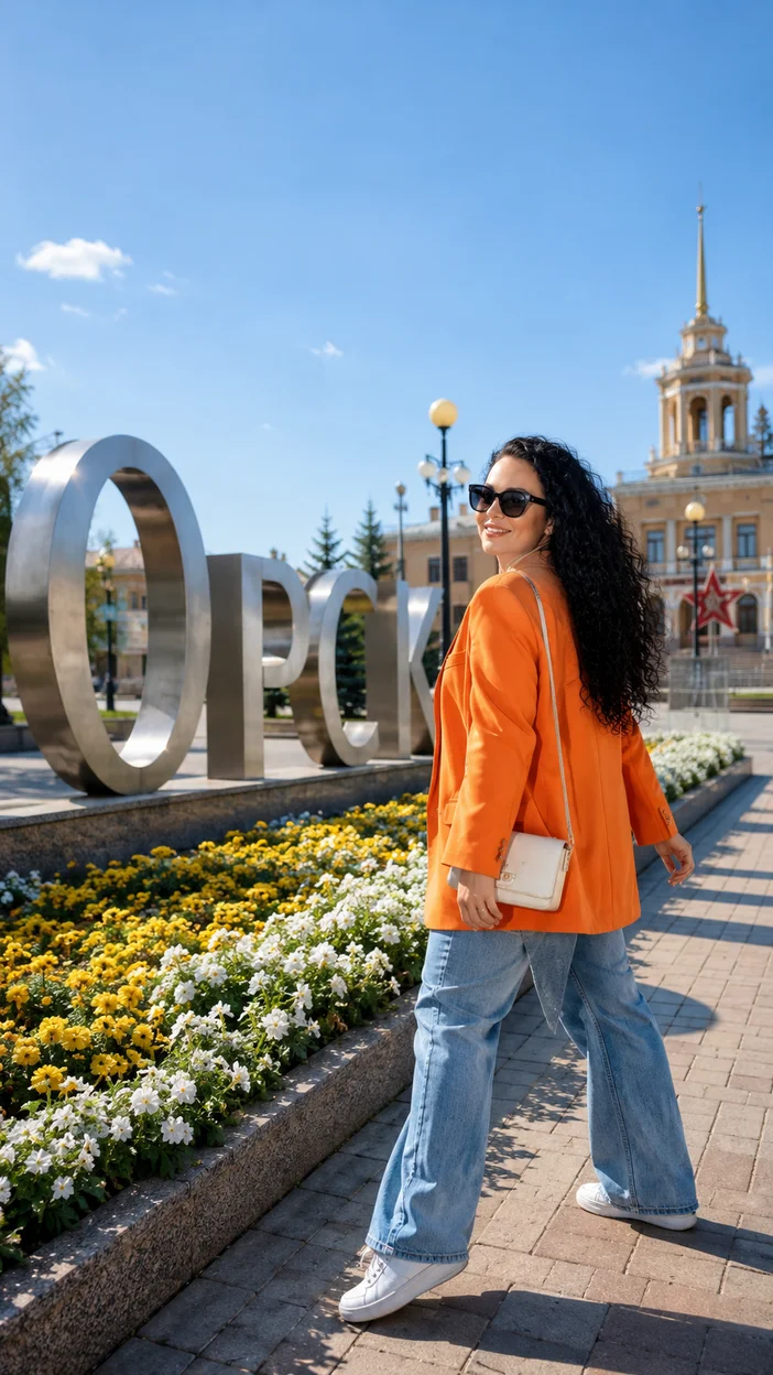 Фотосессия девушки в casual в Орске