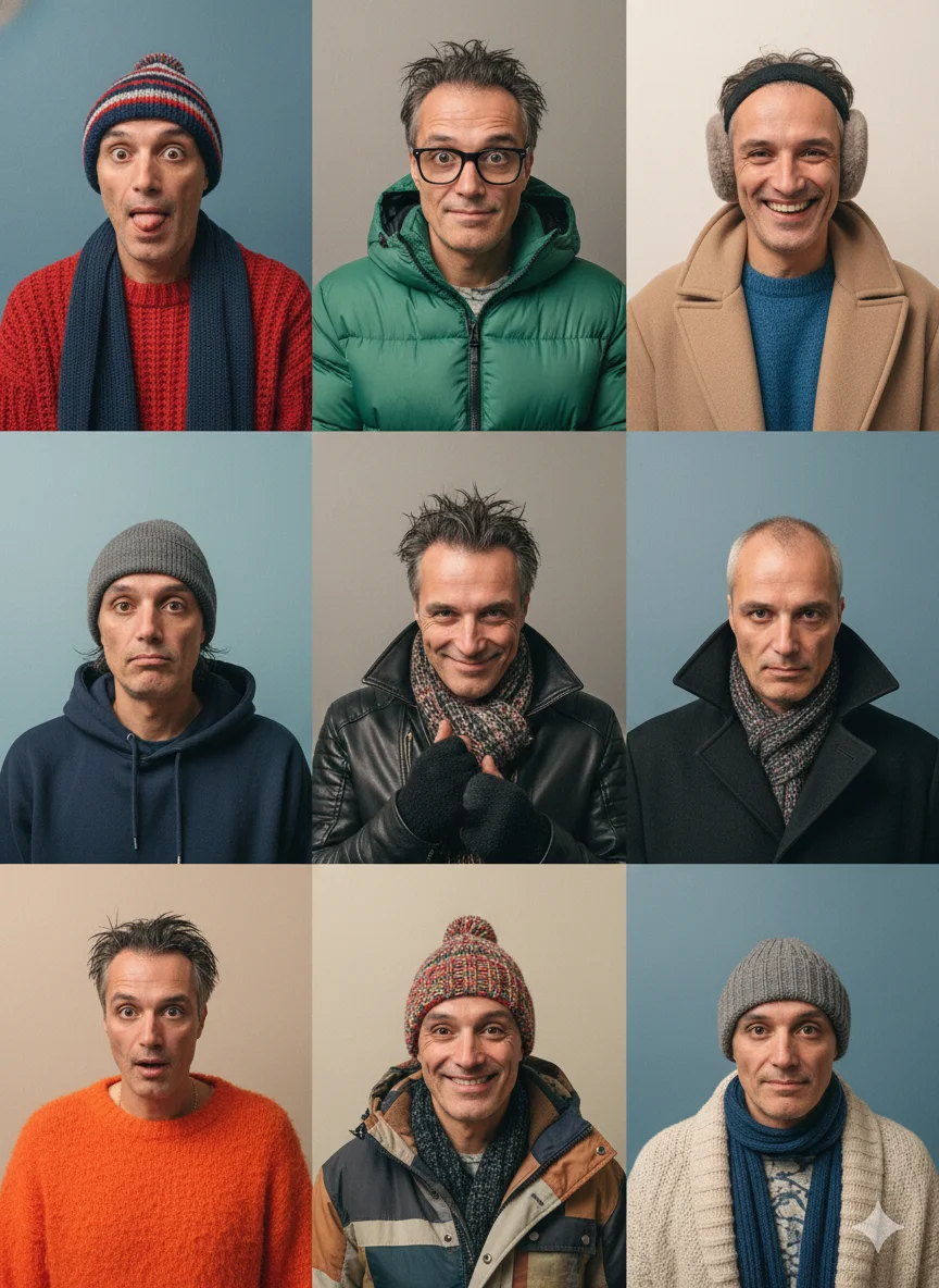 9 мужских эмоций