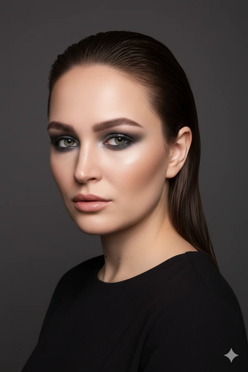 ИИ-фотосессия — в стиле Slick-back