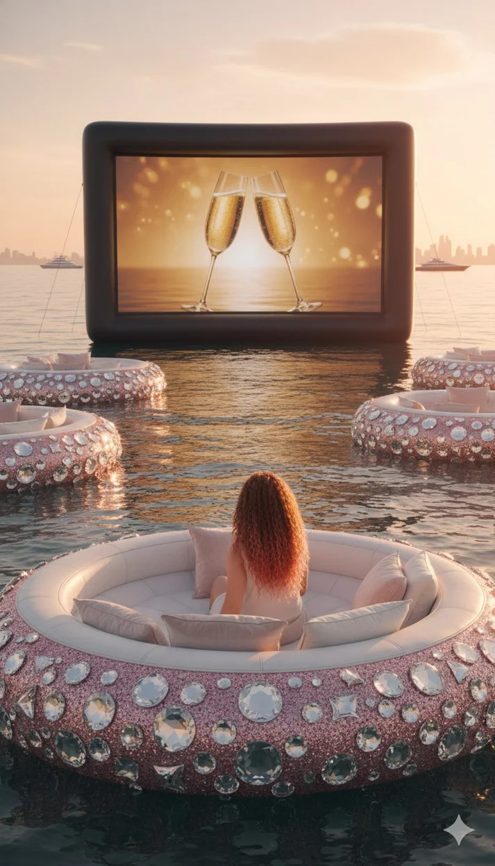 Кино на закате