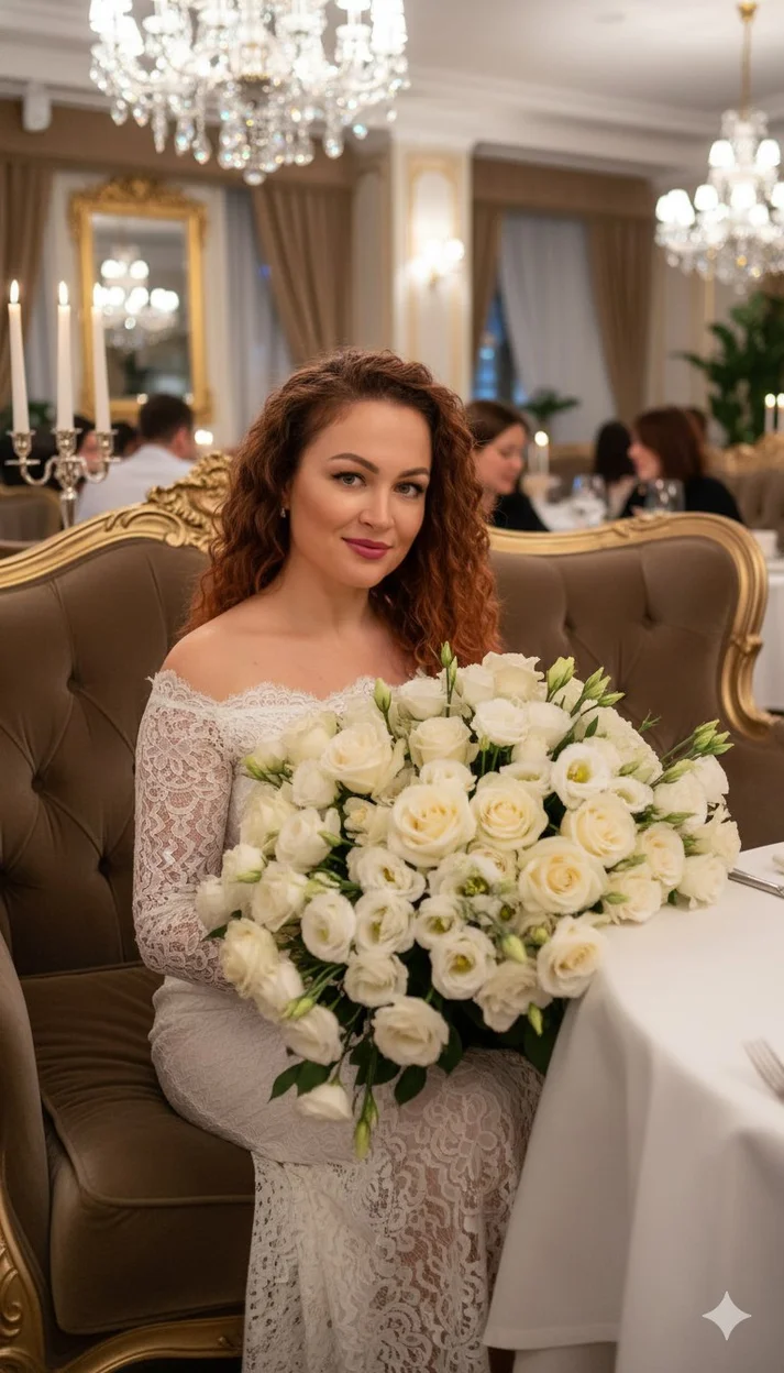 Романтическое свидание: море цветов