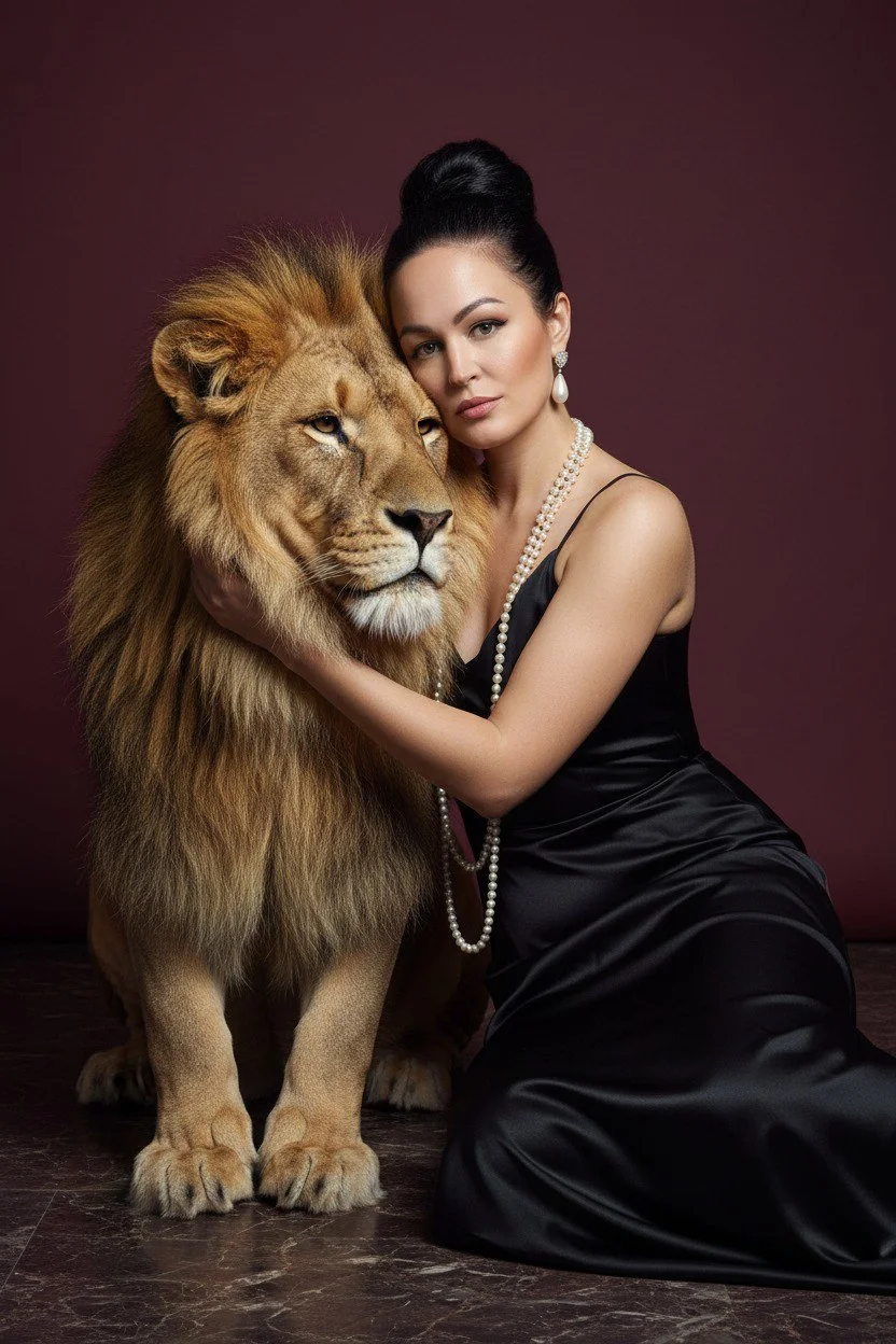 Ночная грация: леди и лев