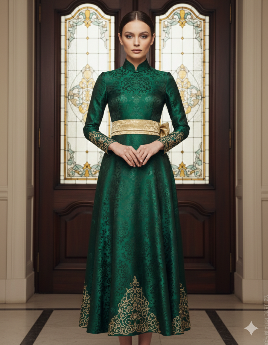 Замена платья - Аристократичный, восточный, кутюрный образ