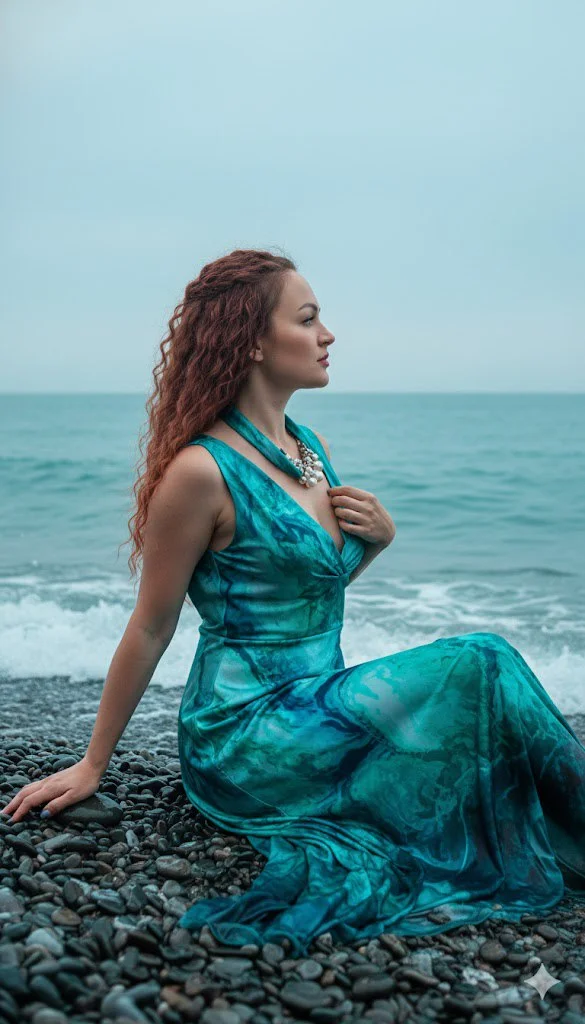 Нимфа бирюзовых волн