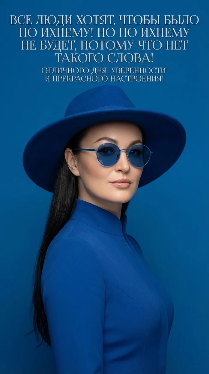 Открытка с вашим фото - «ВСЕ ЛЮДИ ХОТЯТ, ЧТОБЫ БЫЛО ПО ИХНЕМУ!