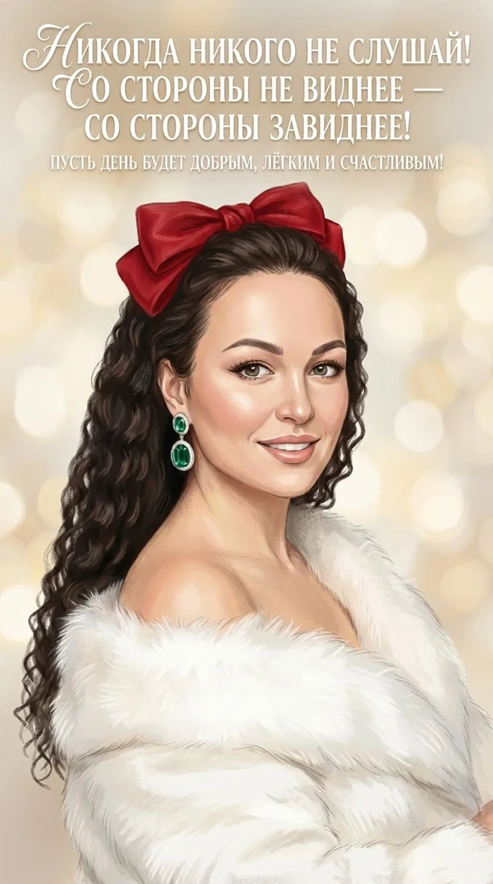 Открытка с вашим фото иллюстрация и текстом 