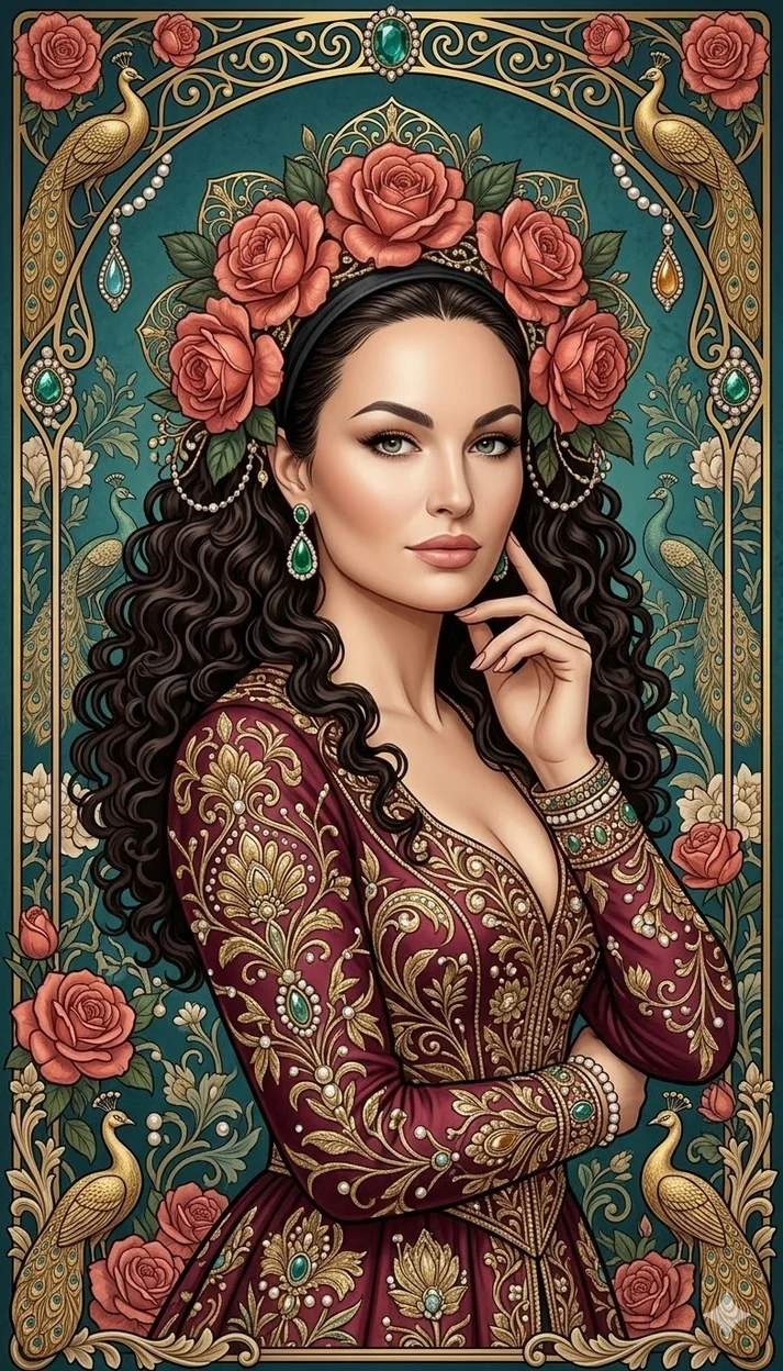 Композиция портретная - Открытка с вашим фото 