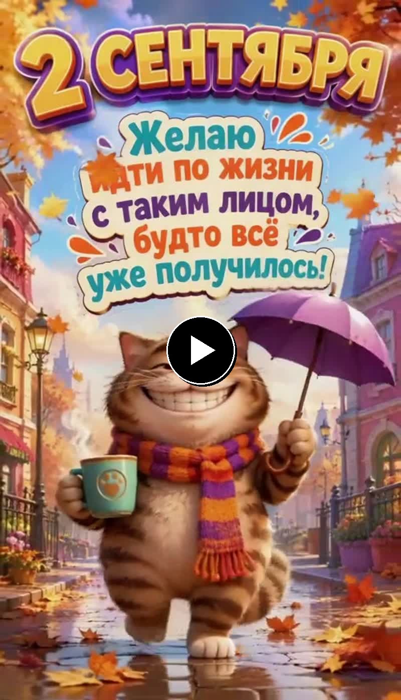 2 Сентября, я люблю тебя