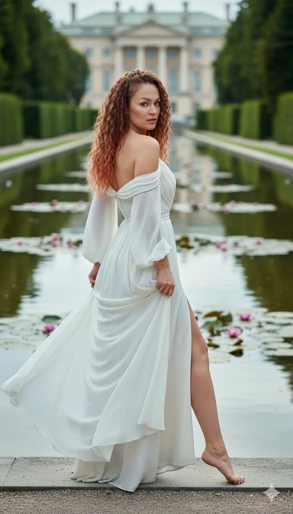 ИИ-фотосессия — Королевский сад