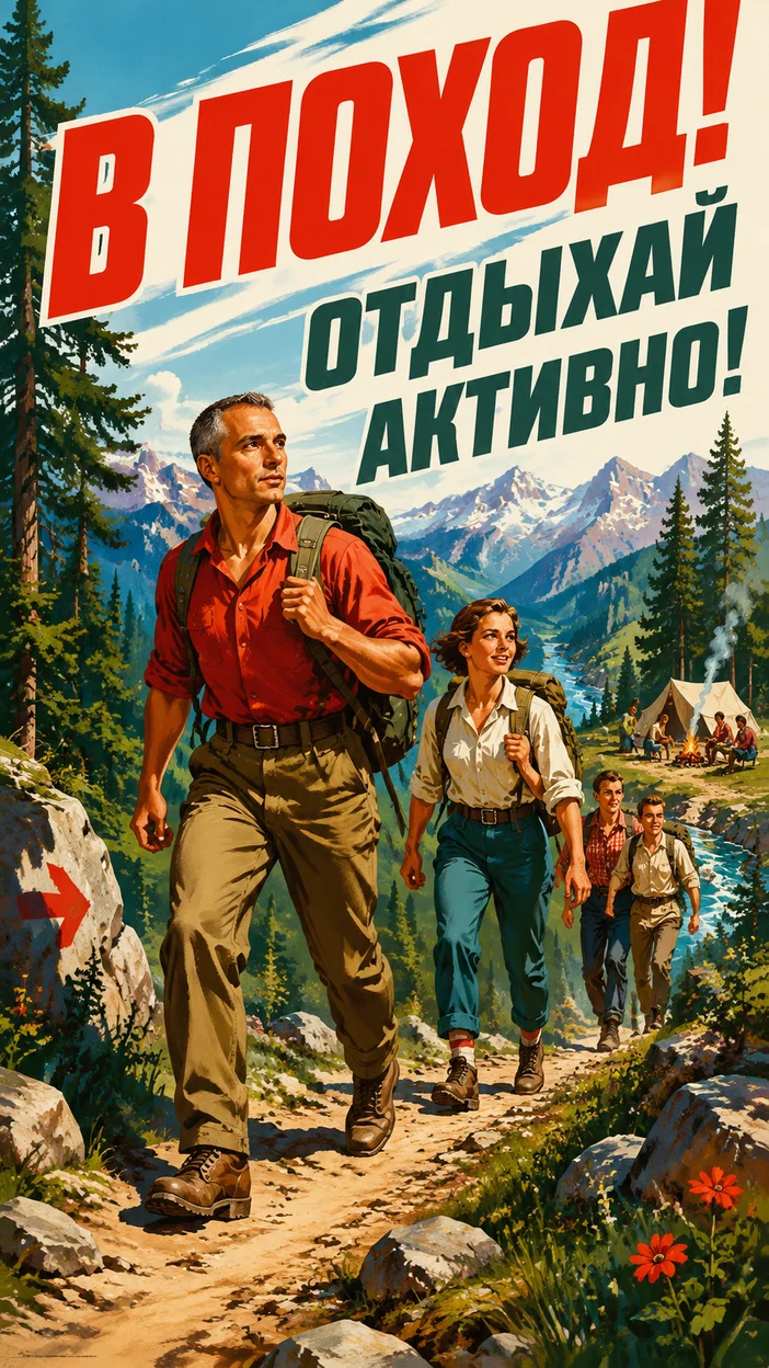 Фотосессия туристов в горах