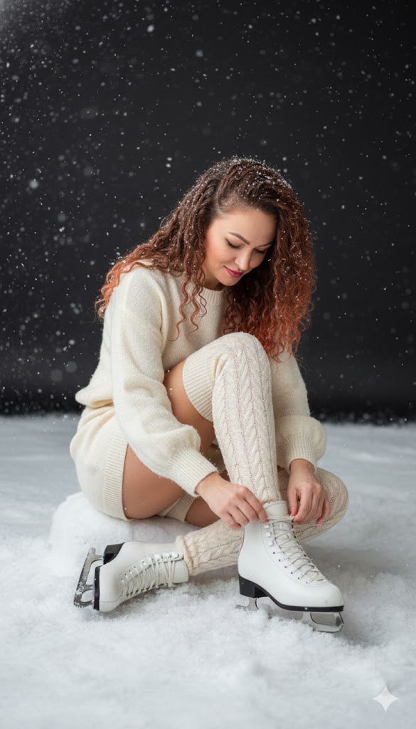 Уютная зима: На катке