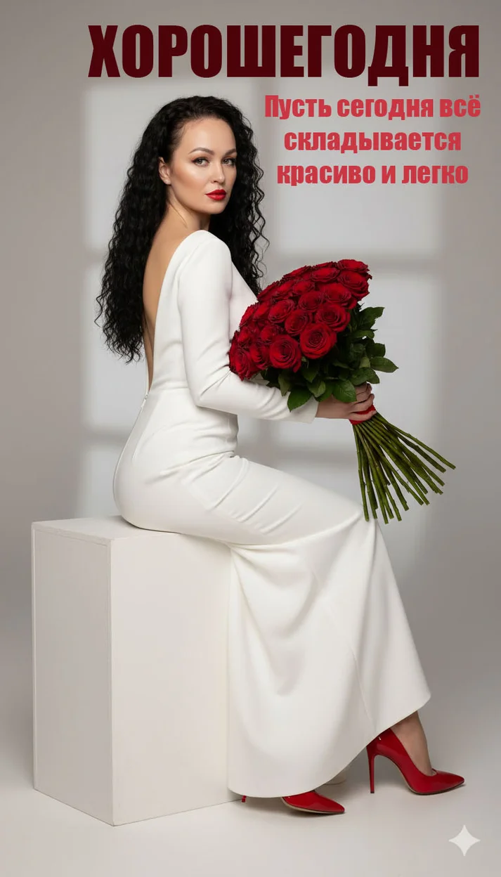 Открытка с пожеланием ХОРОШЕГО ДНЯ 