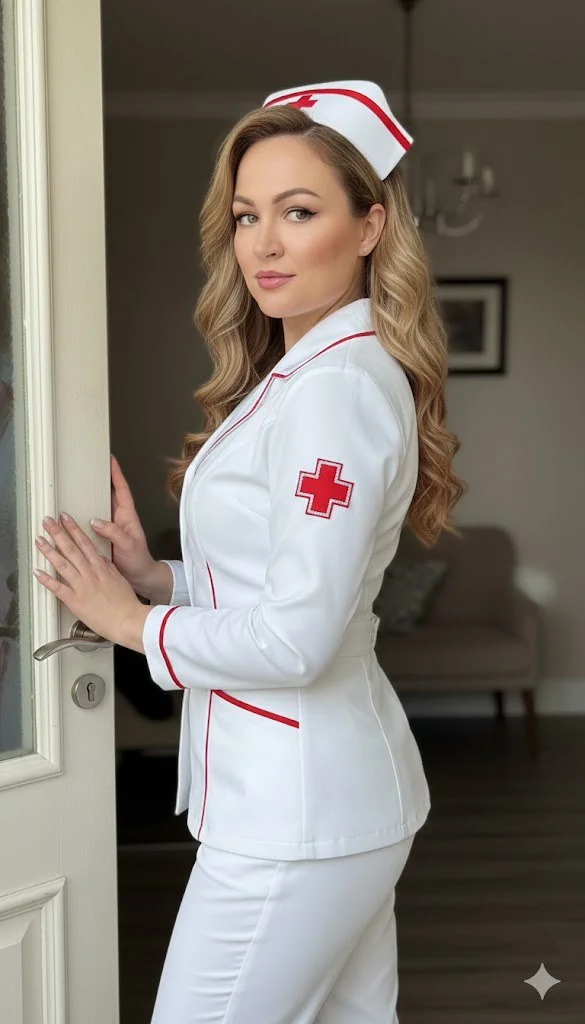 Ангел милосердия: белый глянец