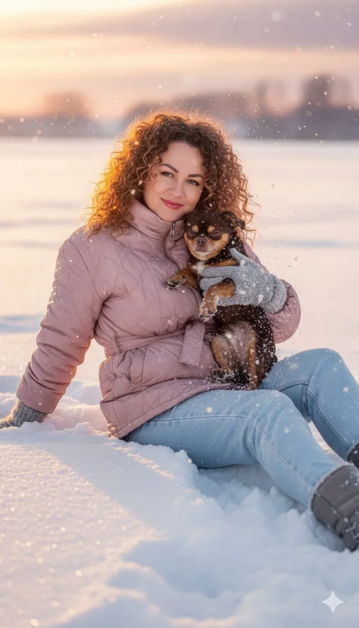 ИИ-фотосессия — Зимняя Нежность