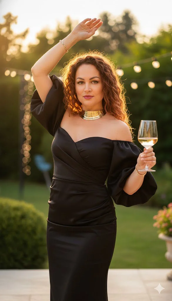 Золотой закат на террасе