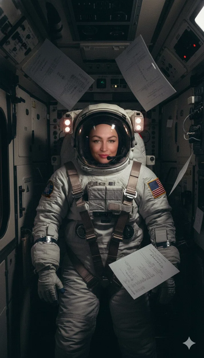 Внутри капсулы: эффект невесомости