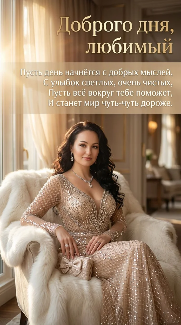 Открытка в стихах для любимого с вашим фото 