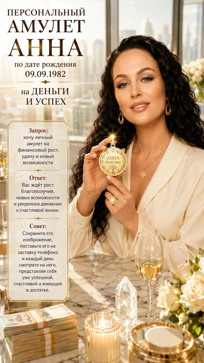 Персональный амулет по вашим данным