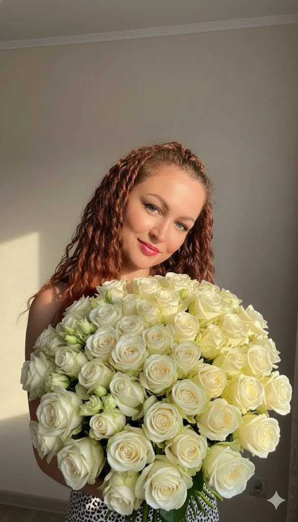 Утро с цветами