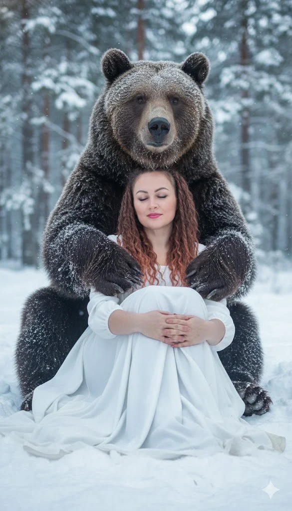 ИИ-фотосессия — Хранительница леса