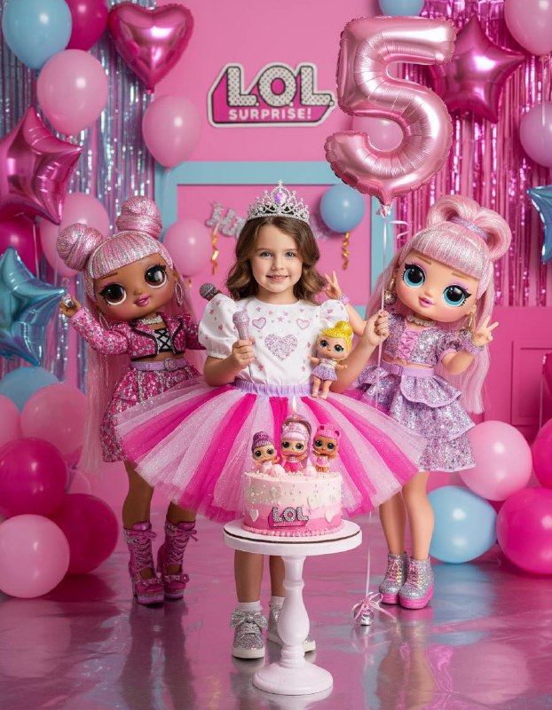 День рождения с Hello Kitty