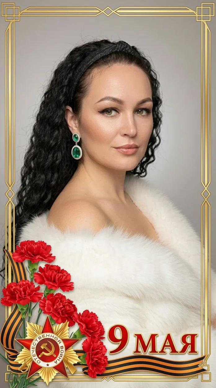 Рамка на 9 мая для фото 