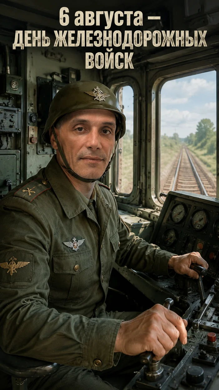 Фотосессия машинист в кабине локомотива