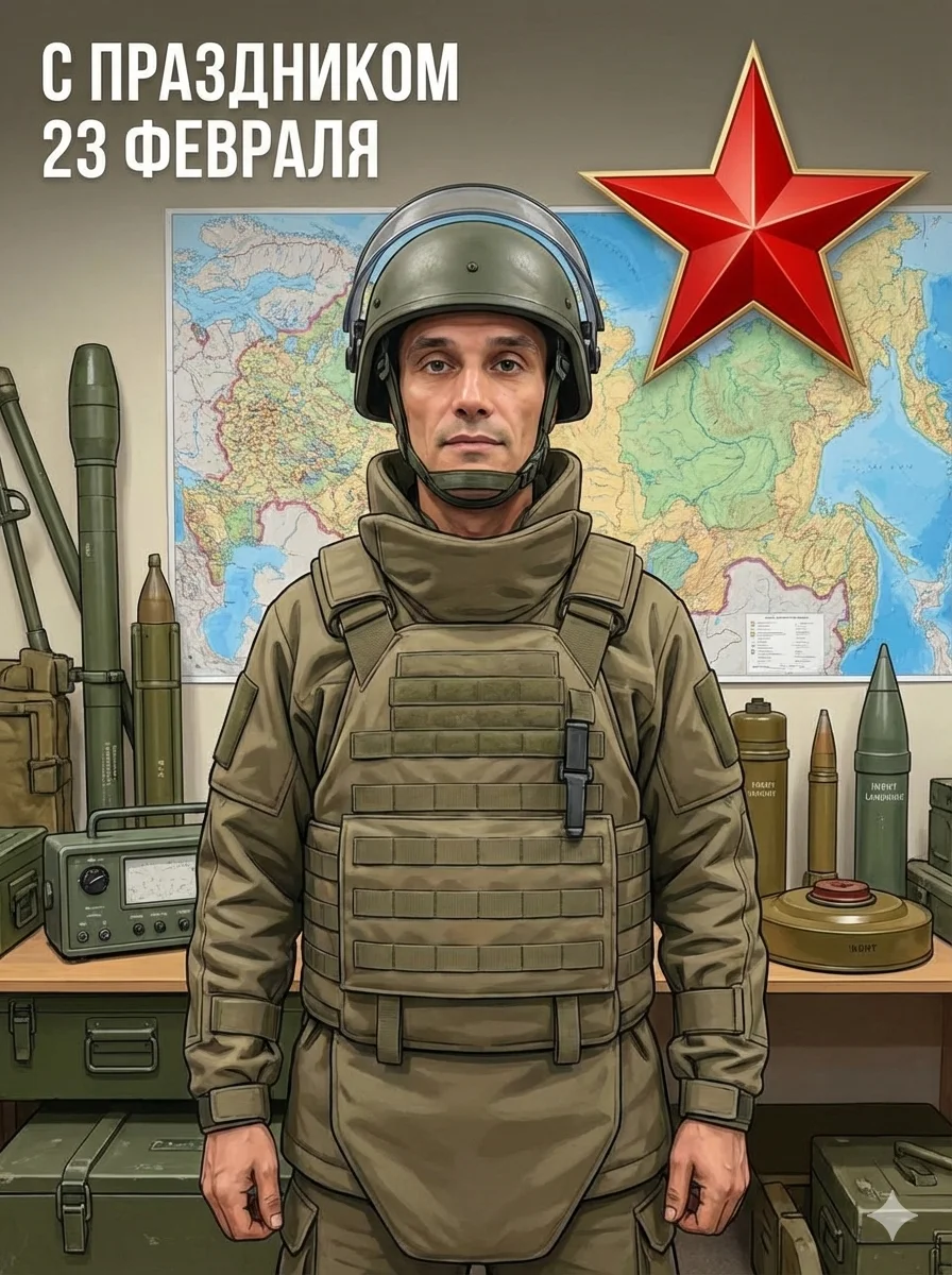 23 февраля - саперы